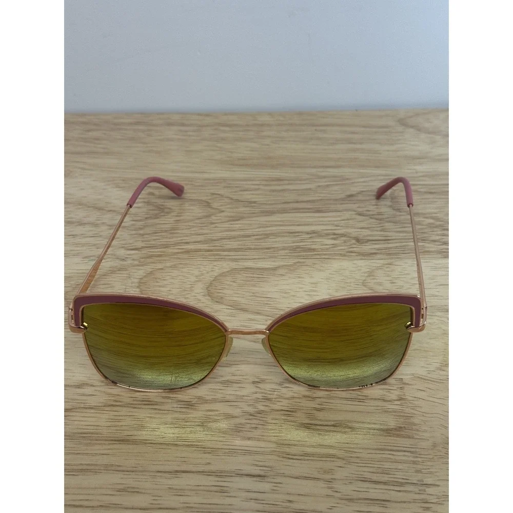 Rocawear Pinkish Biege Oversized Sunglasses Women's Brown Lens UV 400‎